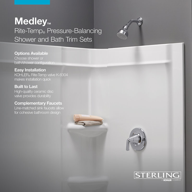 Sterling by Kohler Medley Shower Faucet Wayfair